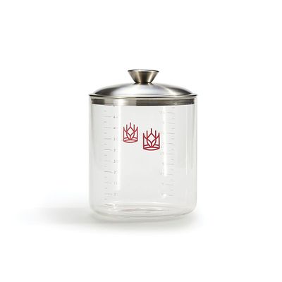 HIC, King Arthur Baking Glass Sourdough Crock
