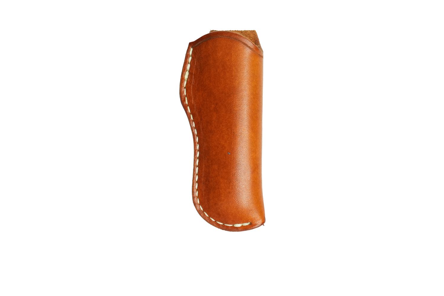 A&amp;M Leather, #21 Vertical Hunter Sheath Plain Light Brown