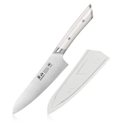 Cangshan Helena 5 1/2" Asian Utility White Handle