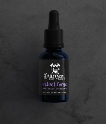 Daily Grind Beard Oil Velvet Forge Oak, Lemon, Bergamot