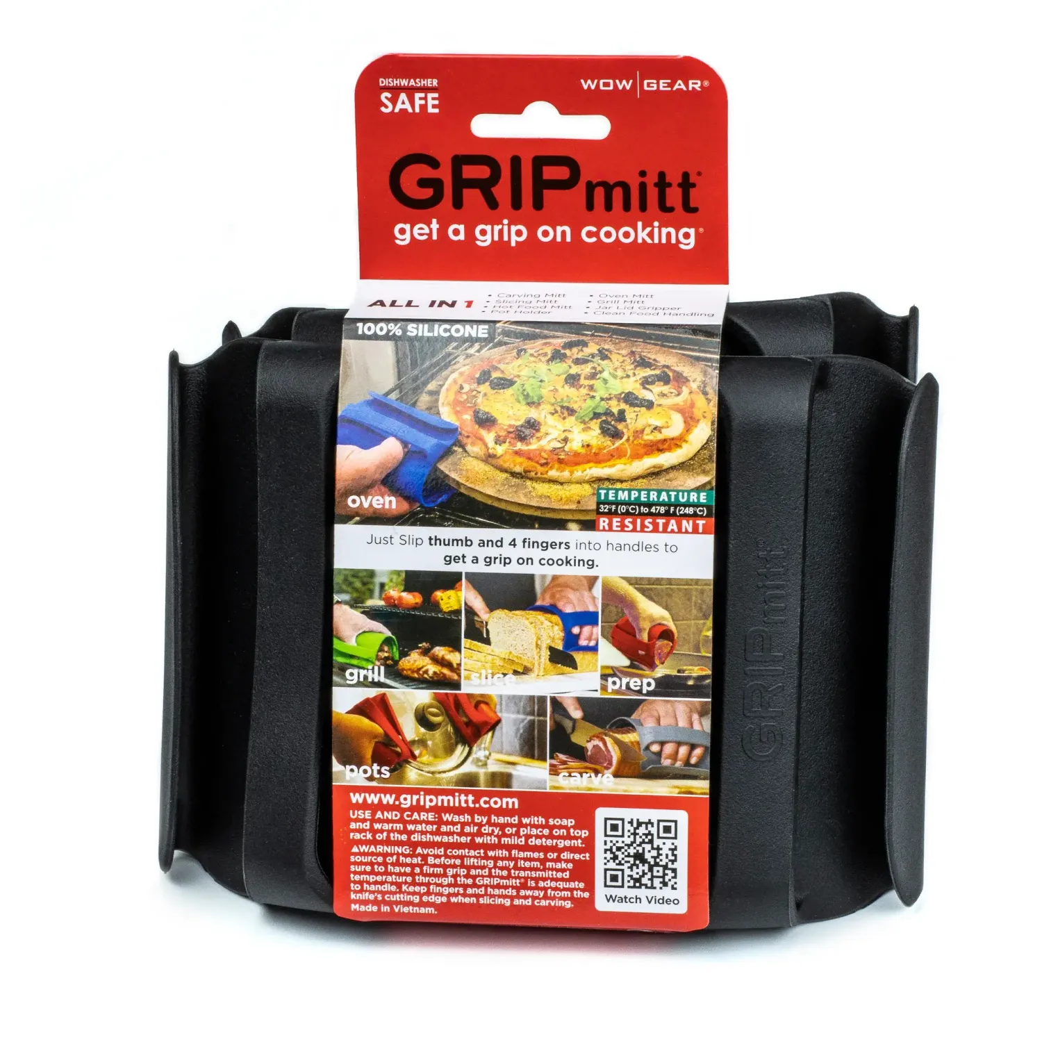 Wow Gear, Grip Mitt, Black