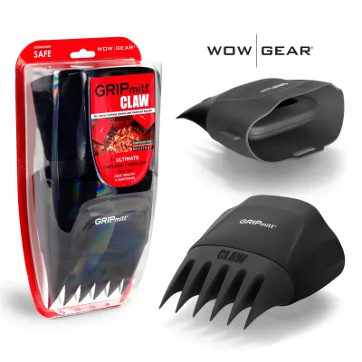Wow Gear, Grip Mitt Claw 2 Pack, Black
