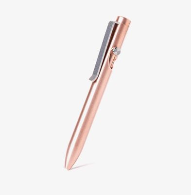 Tactile Turn Bolt Action Pen, Copper Mini 4.4"