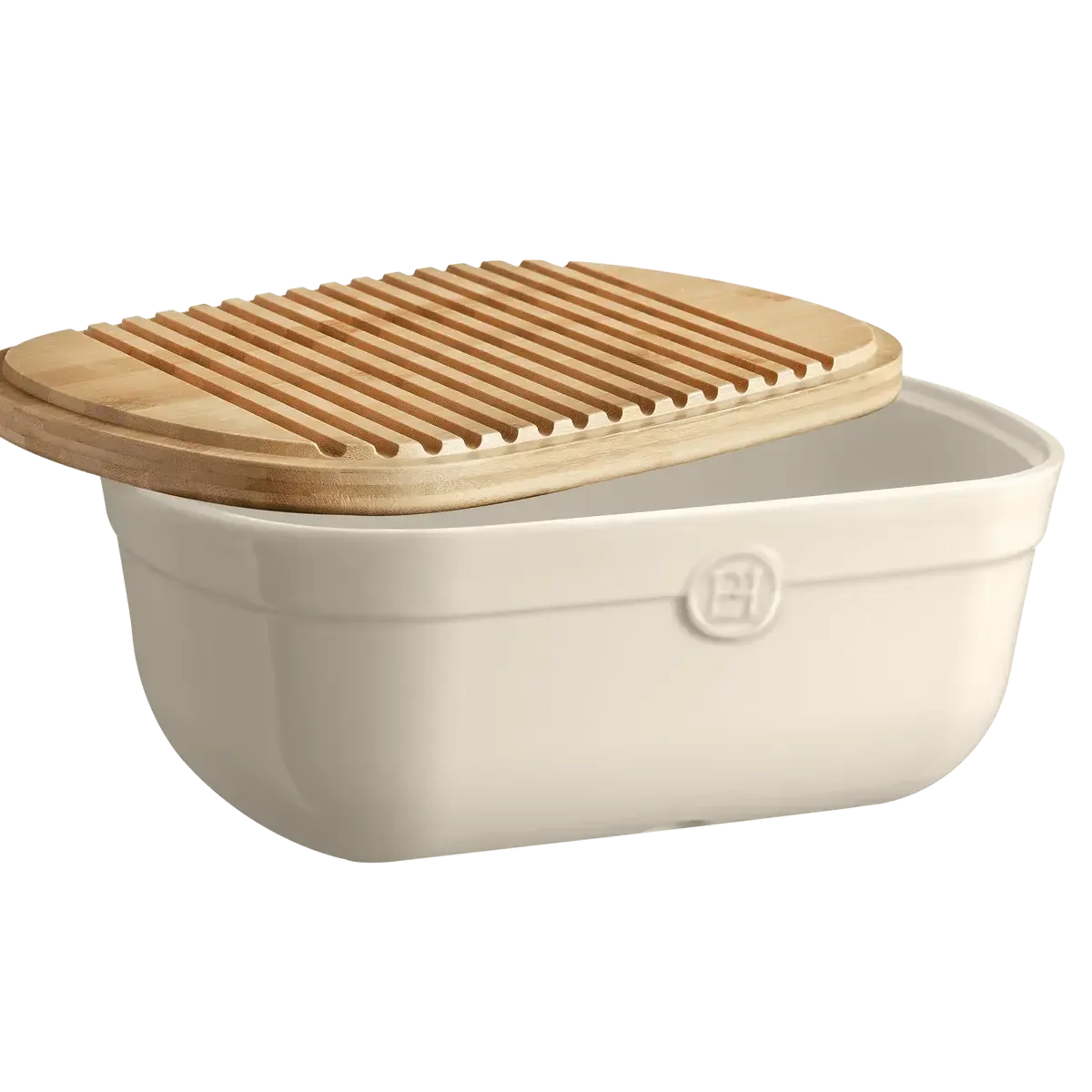 Emile Henry Bread Box, Clay