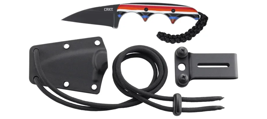 CRKT Minimalist Wharcliffe, Multicolor G10, D2 Steel