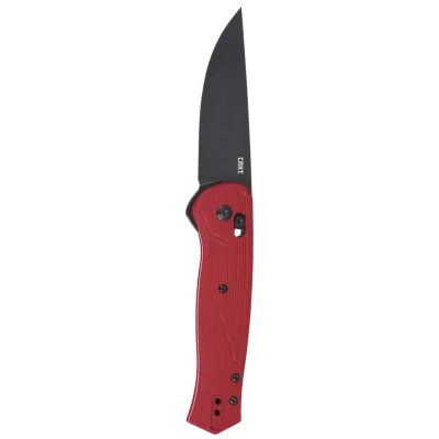 CRKT Sero Crossbar Lock, Red FRN Handle, CPM S35VN Steel