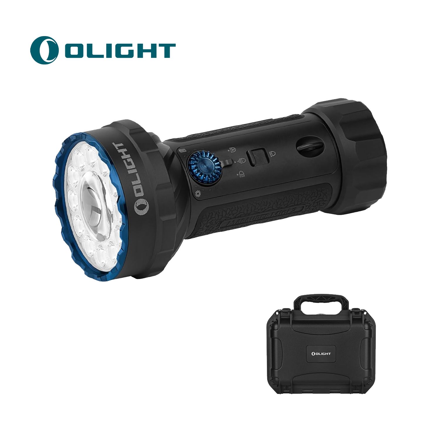 Olight Marauder Mini 2 Compact Flashlight, Black