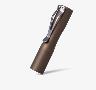 Tactile Turn Aluminum Apollo Flashlight, Bronze Aluminum