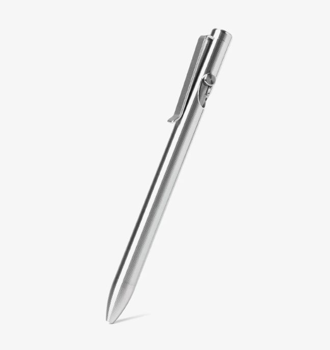 Tactile Turn Bolt Action Pen, Titanium Standard 5.6"