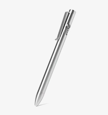 Tactile Turn Bolt Action Pen, Titanium Standard 5.6"