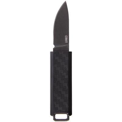 CRKT Scribe Fixed Blade, Black GRN, D2