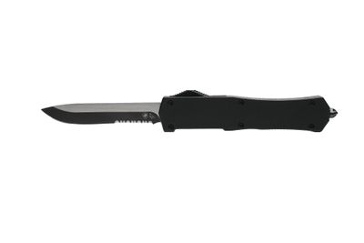Templar Large Gen 3 Serrated Drop Point, 440C, Rubberized Zinc Alloy