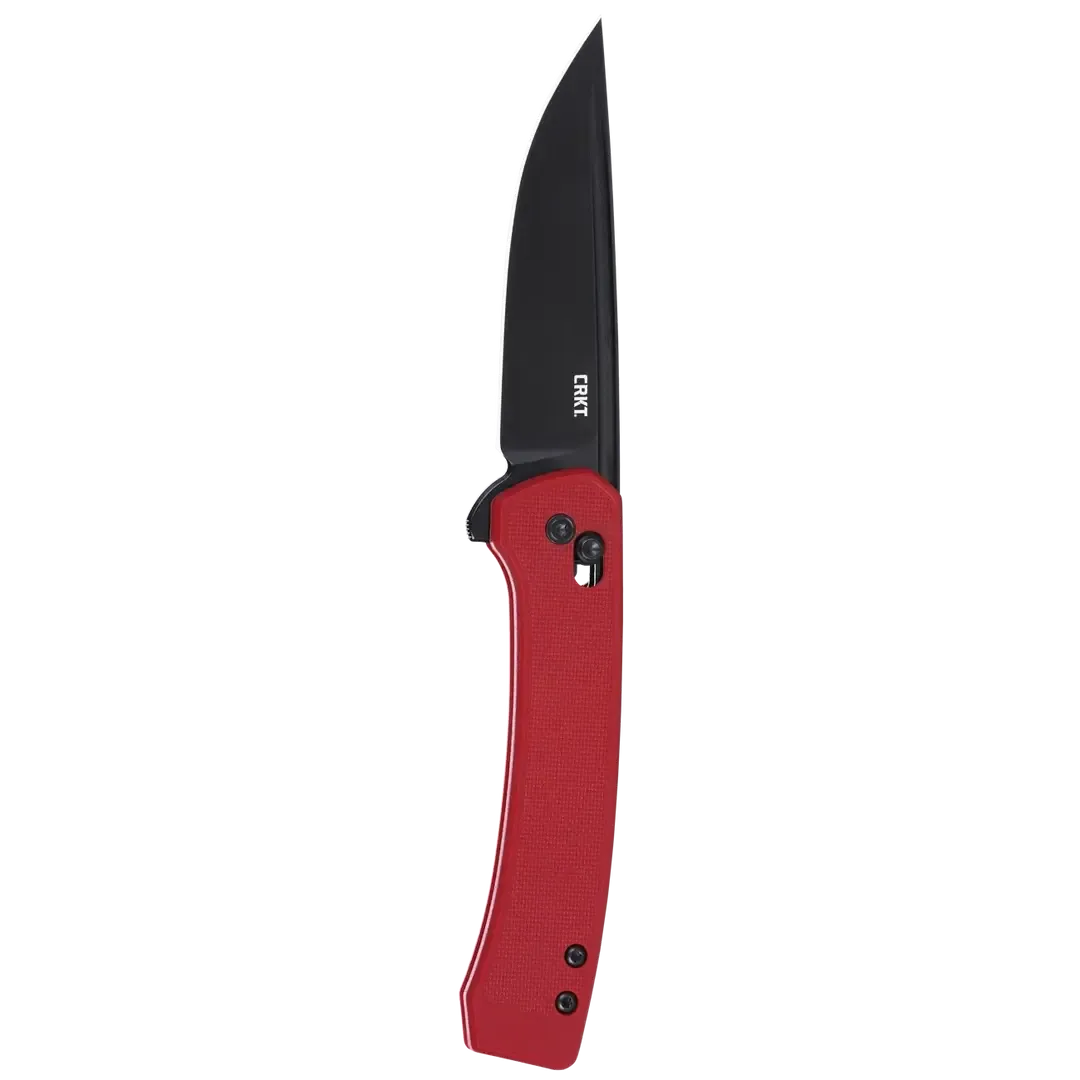 CRKT Q Compact Crossbar Lock, Red GRN, 14C28N