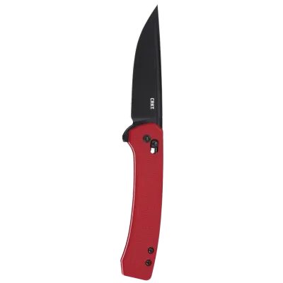 CRKT Q Compact Crossbar Lock, Red GRN, 14C28N