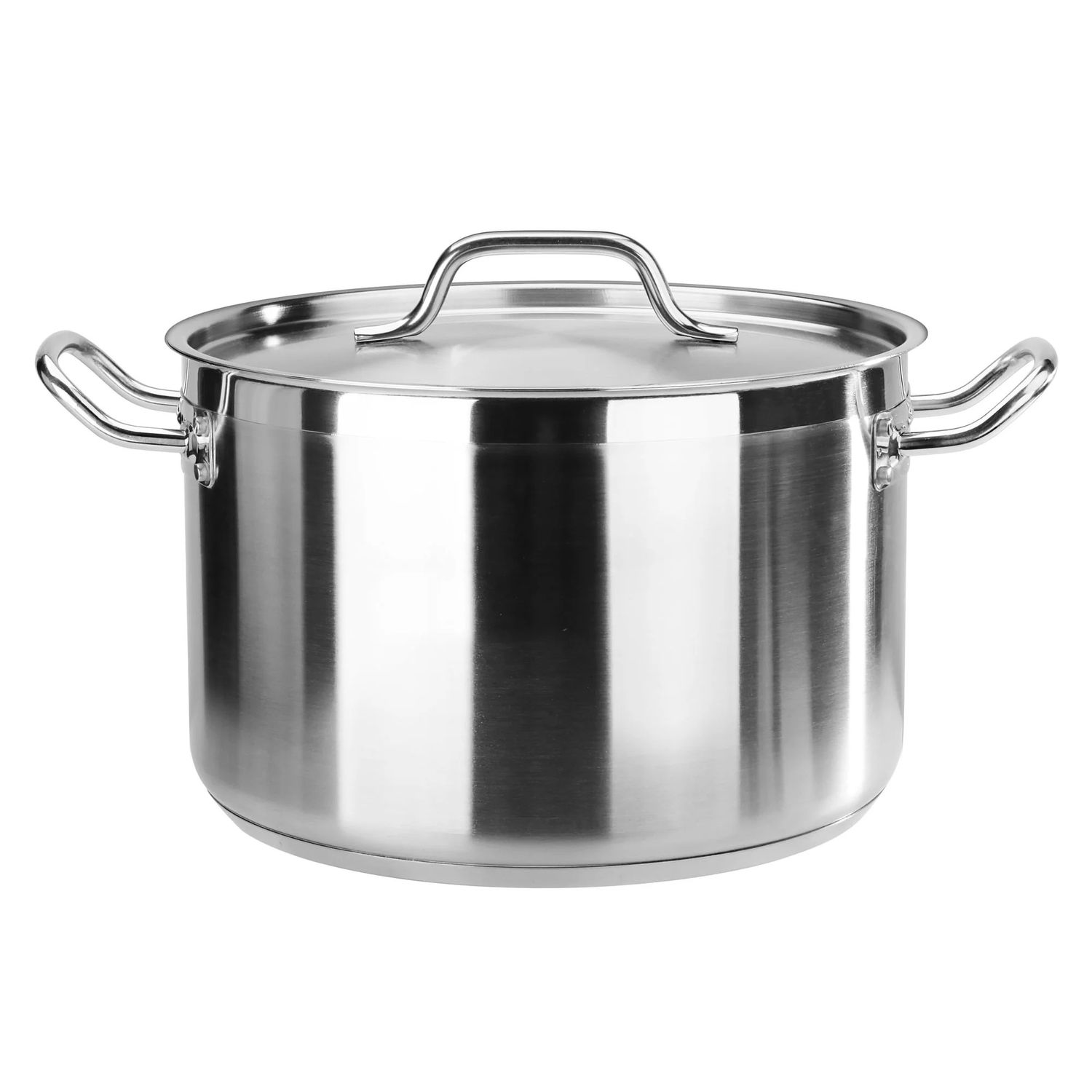 New Star Food Service Stock Pot 12 QT with Lid, Stainless