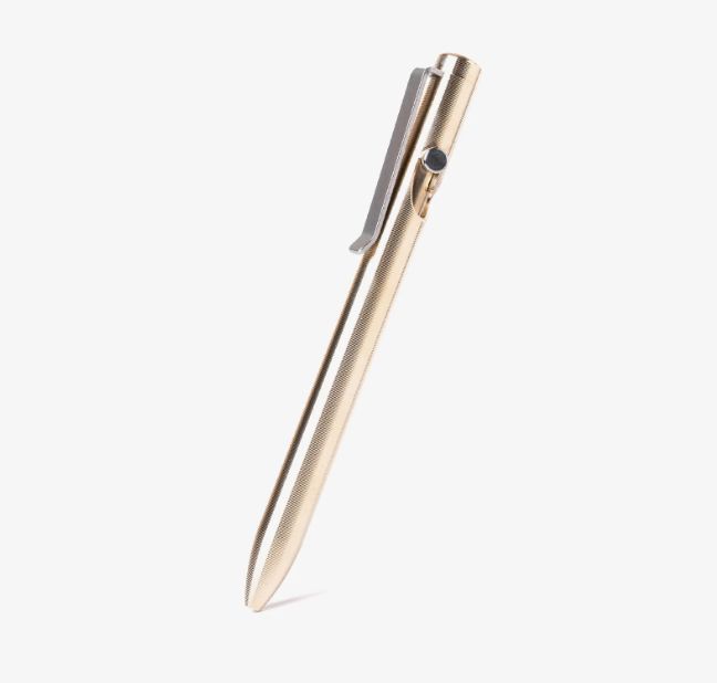 Tactile Turn Bolt Action Pen, Bronze, Short 5.1"