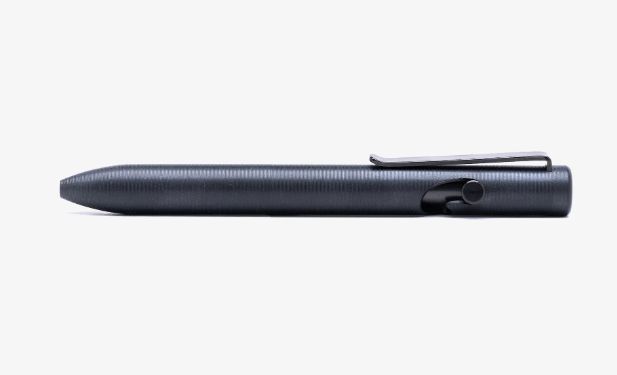 Tactile Turn Ultem Bolt Action Pen, Black, Short 5.1"
