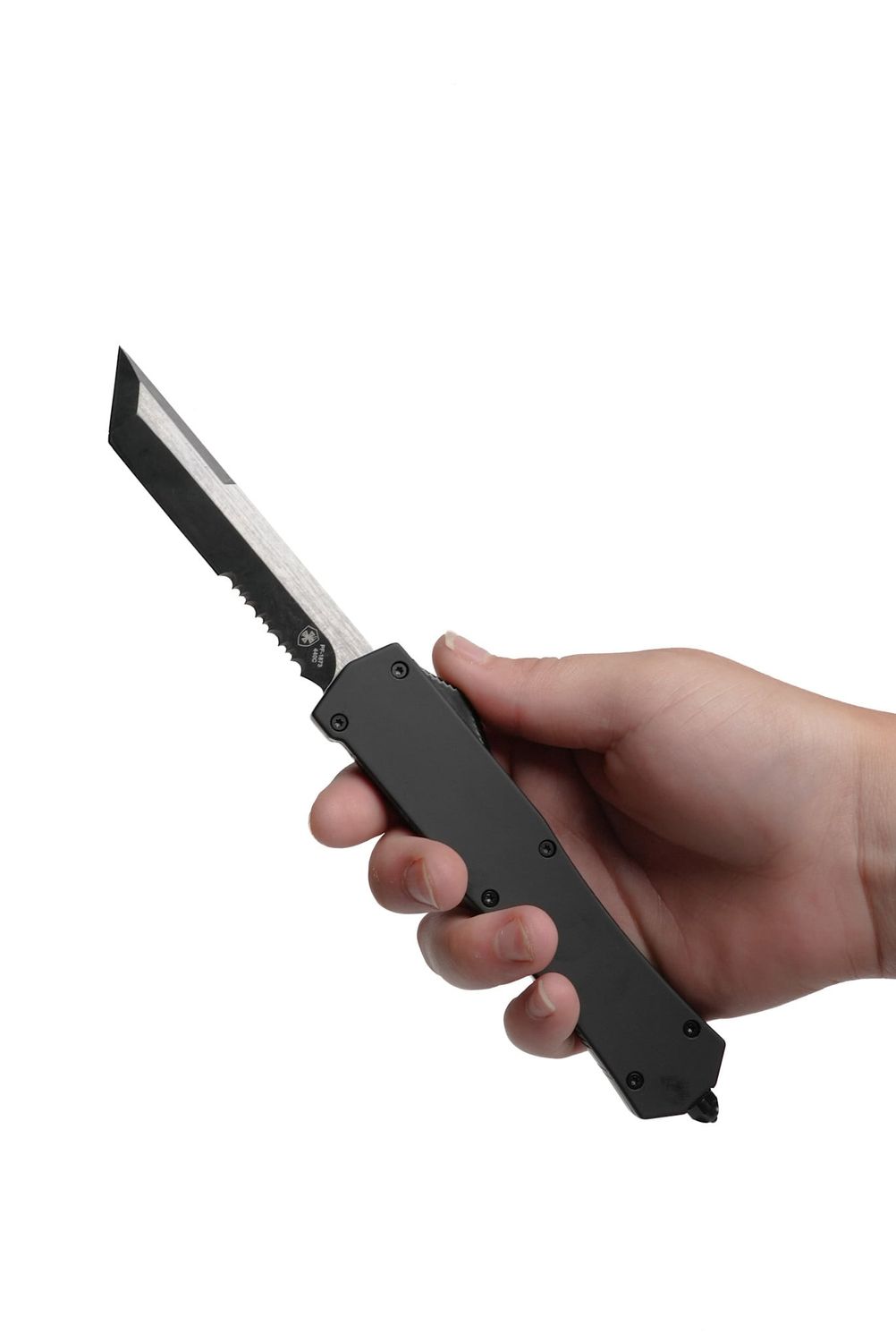 Templar Large Gen 3 Serrated Tanto, 440C, Rubberized Zinc Alloy