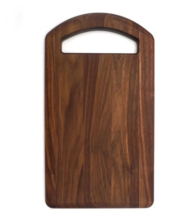 JK Adams Walnut Prep Board with Oval Handle