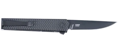 CRKT CEO Microflipper, Black Aluminum, D2
