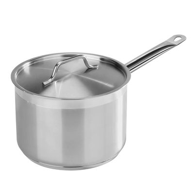 New Star Food Service Saucepan 4.5 QT with Lid, Stainless
