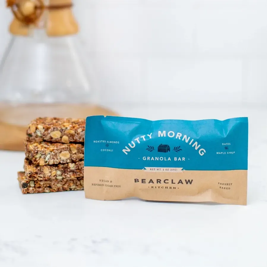Bearclaw Kitchen Nutty Morning Granola Bar