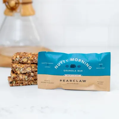 Bearclaw Kitchen Nutty Morning Granola Bar
