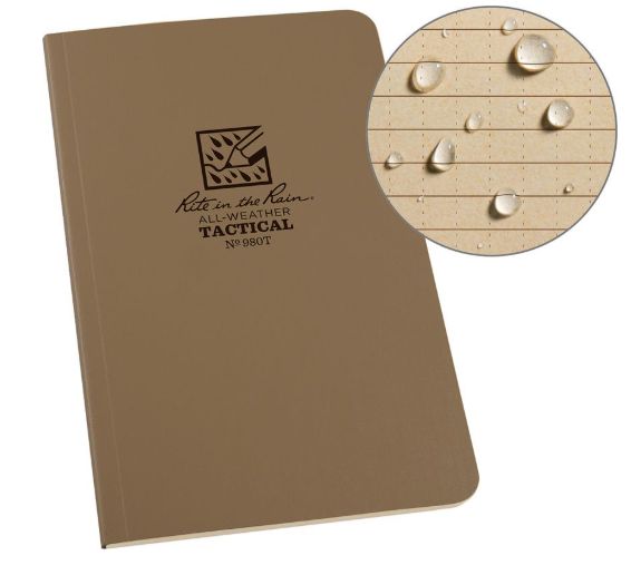 Rite In The Rain - Field Side Bound Tactical Book 4 5/8" x 7 1/4"