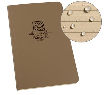 Rite In The Rain - Field Side Bound Tactical Book 4 5/8" x 7 1/4"