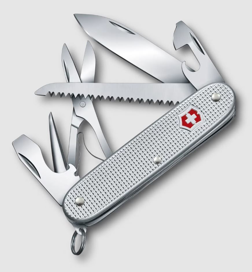 Victorinox Farmer X Alox, 93 mm, silver