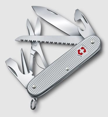 Victorinox Farmer X Alox, 93 mm, silver