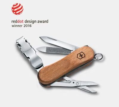 Victorinox Nail Clip 580 Wood, 65 mm, walnut
