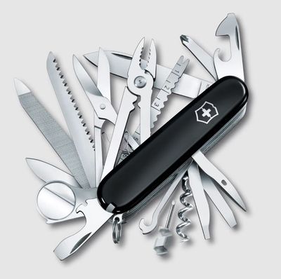 Victorinox Swiss Champ, 91 mm, black