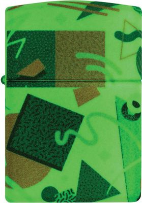 Zippo Throwback Pattern Glow-in-the-Dark Lighter