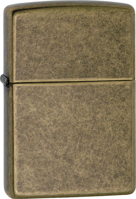 Zippo Classic Antique Brass Windproof Lighter