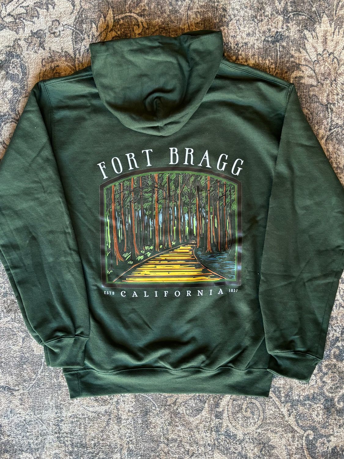 Fort Bragg Redwoods Softstyle Midweight Hoodie