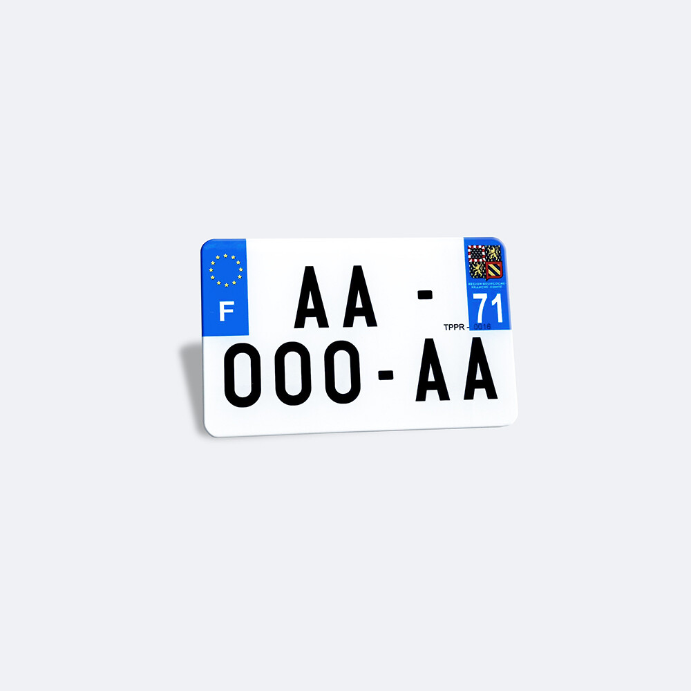 Plaque scooter