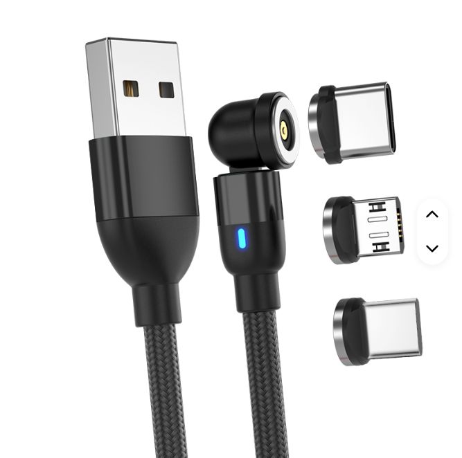 Magnetic charging cable USB type-C
