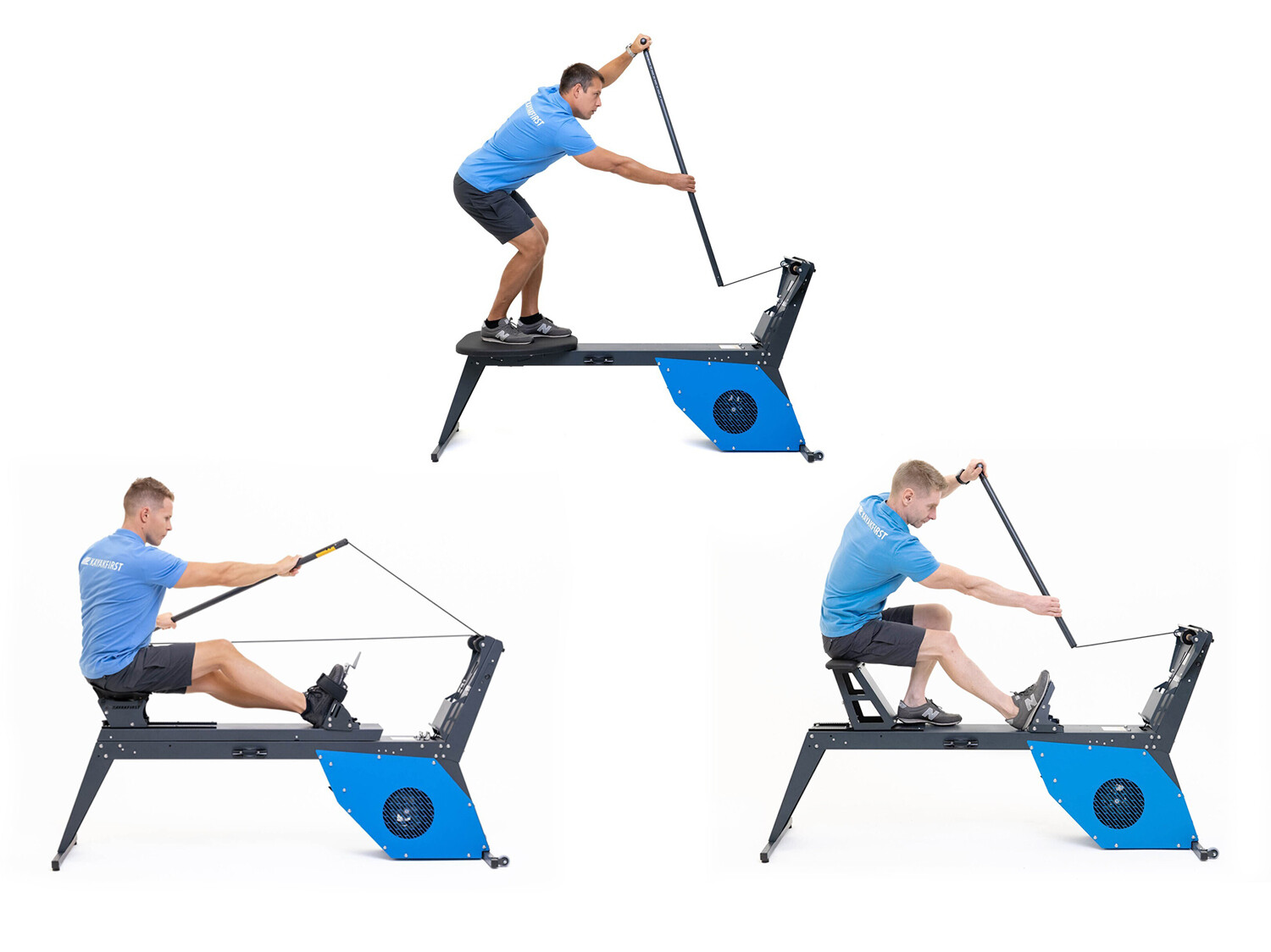 Kayak and Stand Up Paddle (SUP) and dragon boat, OC1, Va'a, outrigger paddle machine ergometer