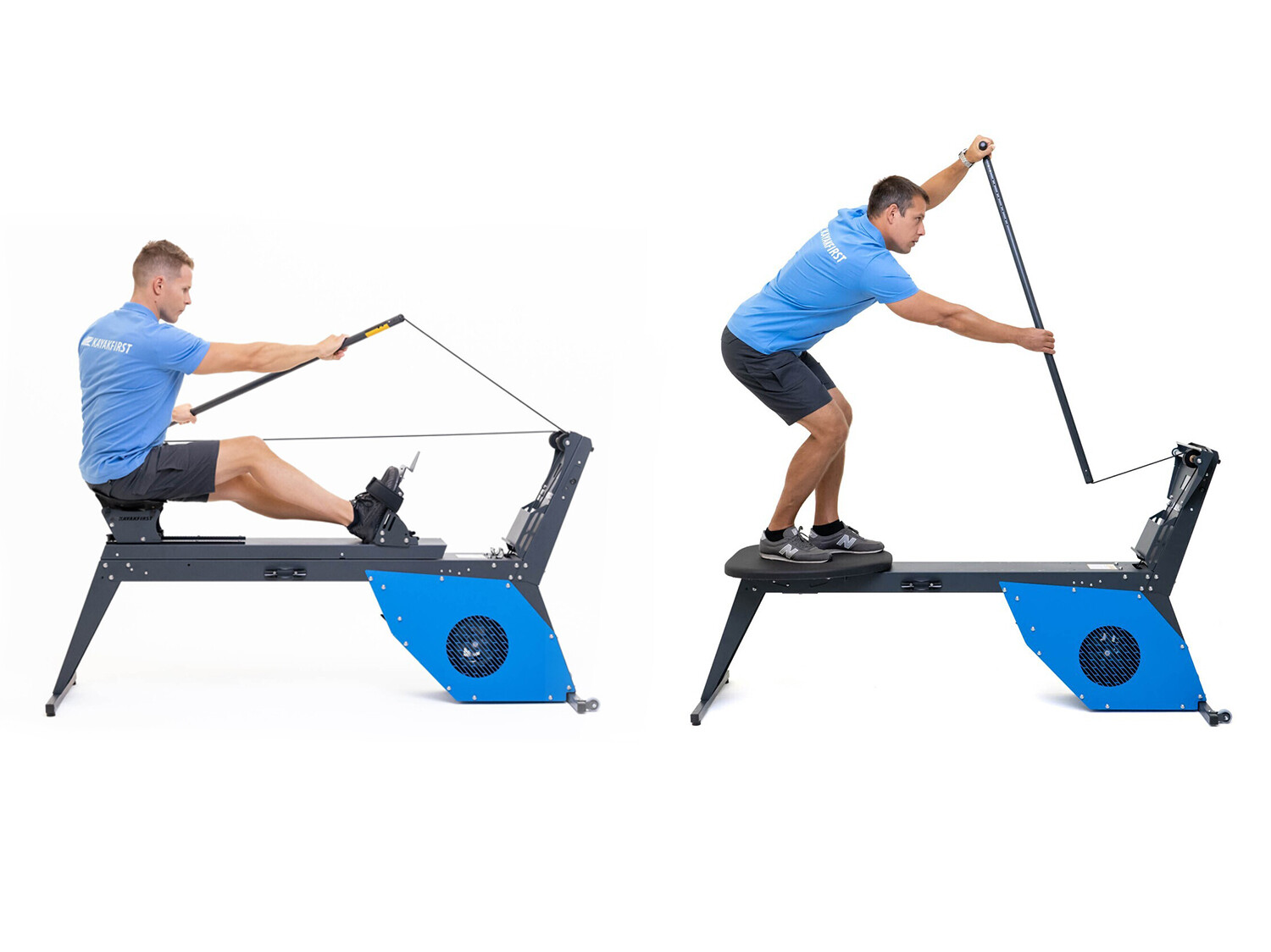 KayakFirst indoor kayak and Stand Up Paddle (SUP) paddle machine ergometer