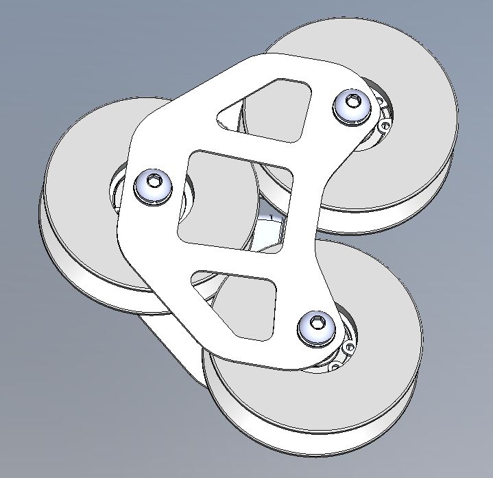 3-wheels flying carriage