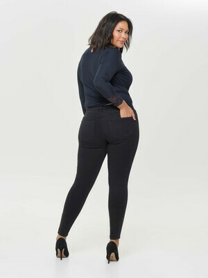 Sorte push-up jeans fra Carmakoma! Sorte push-up jeans fra Carmakoma!