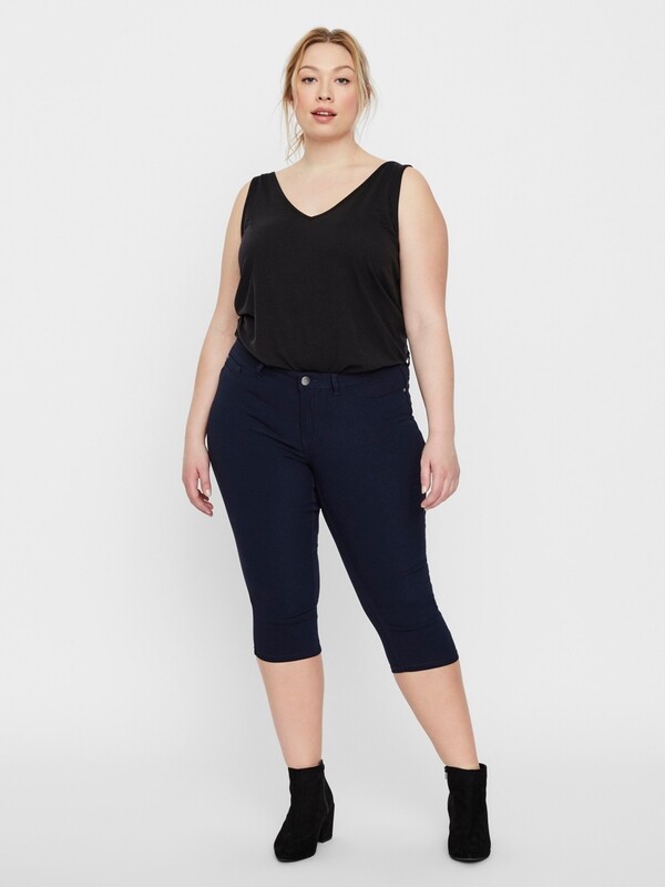 Mørkeblå stretch knickers fra Junarose Mørkeblå stretch knickers fra Junarose