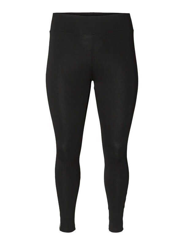 Leggins med PU Stribe fra Junarose Leggins med PU Stribe fra Junarose