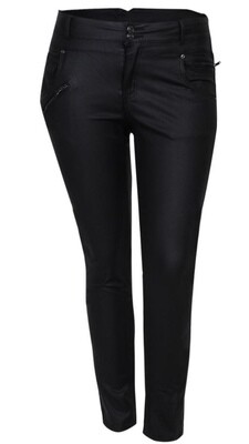 Pascha Sorte Jeans fra DNY - Coated eller Alm. Sorte Pascha Sorte Jeans fra DNY - Coated eller Alm. Sorte