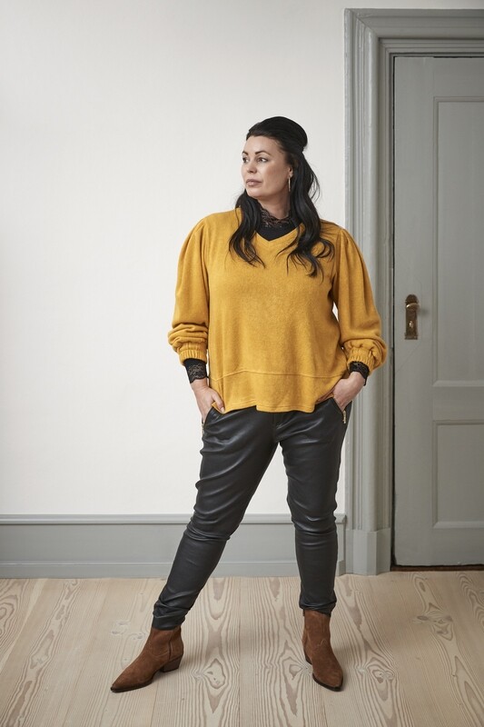 Strik-pullover med ballonærmer fra Zoey! Strik-pullover med ballonærmer fra Zoey!