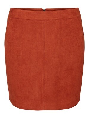 Skirt i fake suede fra Vero Moda Curve Skirt i fake suede fra Vero Moda Curve