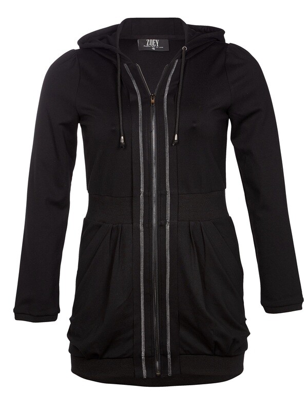 Lækker cardigan med hætte fra Zoey! Lækker cardigan med hætte fra Zoey!