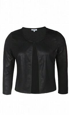 Smart jakke i skindlook fra Zhenzi Smart jakke i skindlook fra Zhenzi