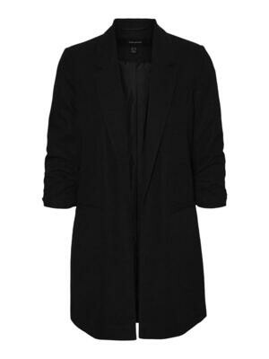 Fed lang sort blazer fra Vero Moda Curve Fed lang sort blazer fra Vero Moda Curve